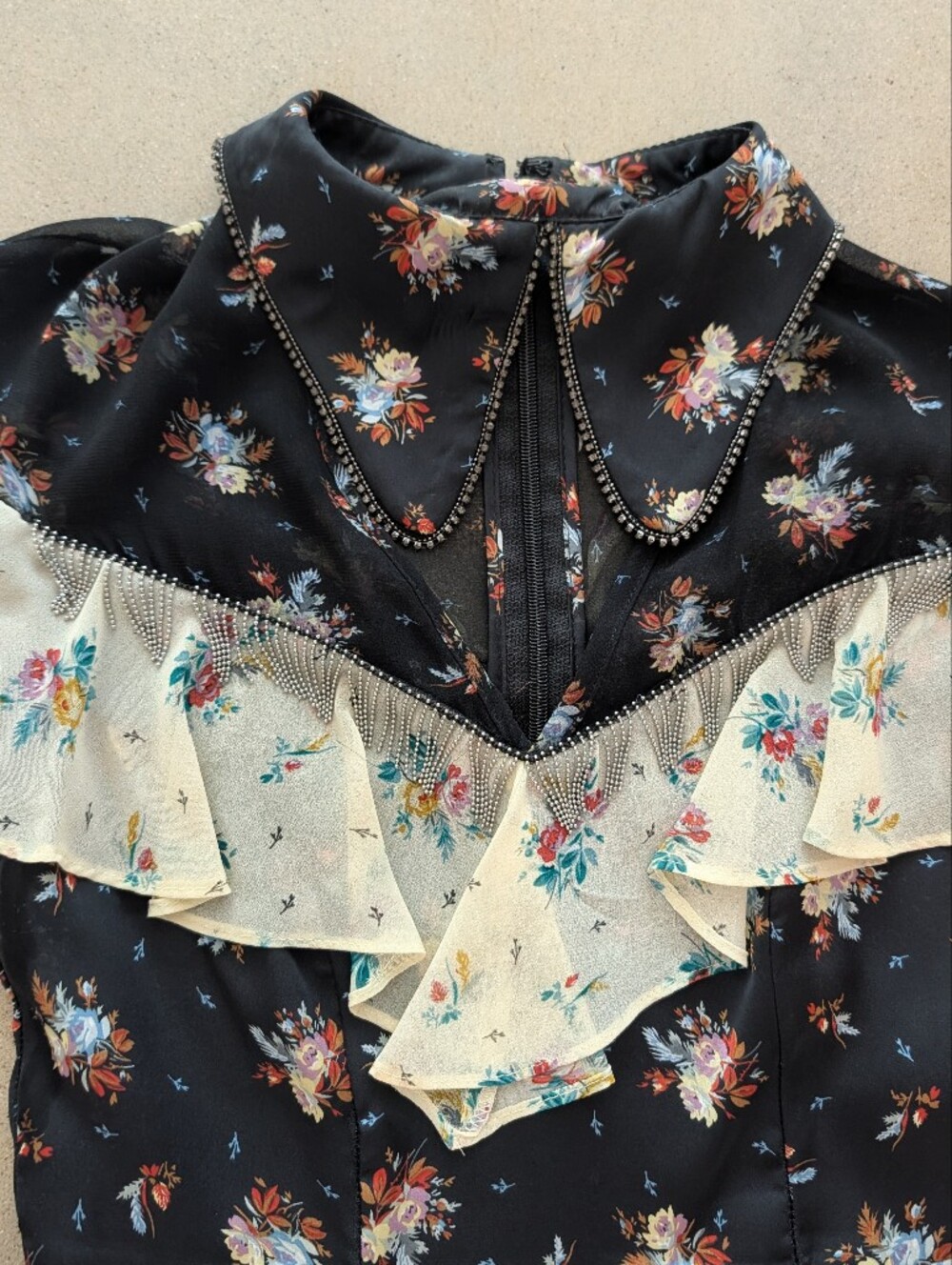 TopShop Rodeo Frill Western Dress - Picture 8 of 9